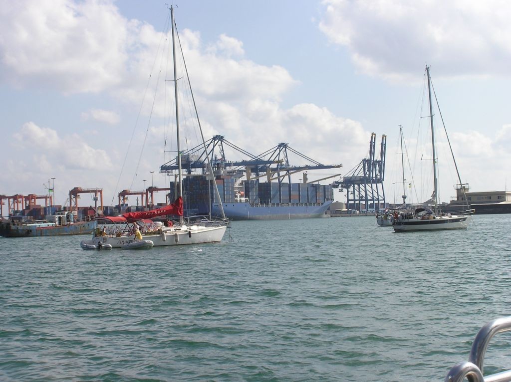 Blue Water Rally in Djibouti after transiting the Gulf of Aden © SW